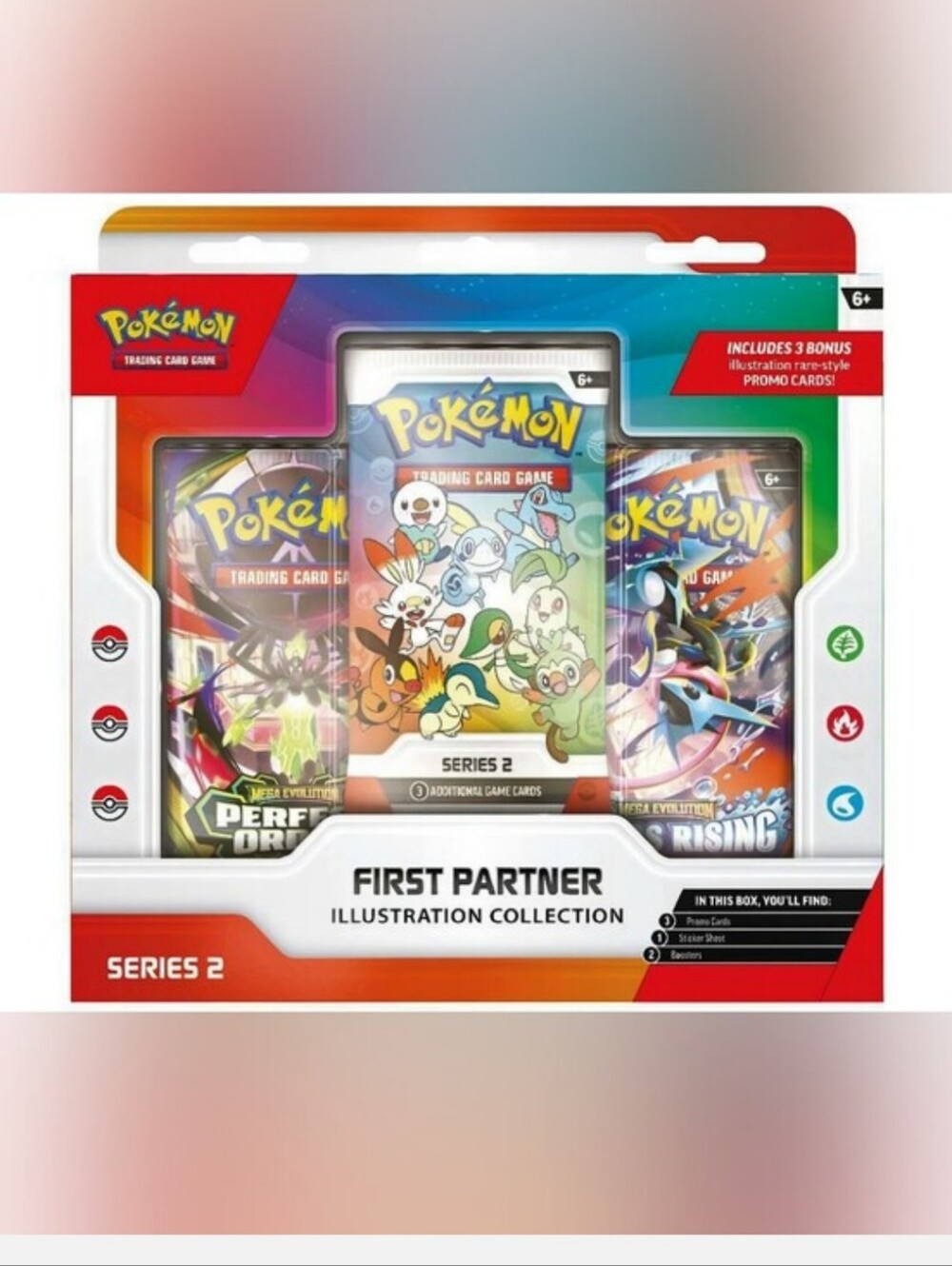 Pokemon First Partner Illustration Collection Series 2 - Blue, Green, Red